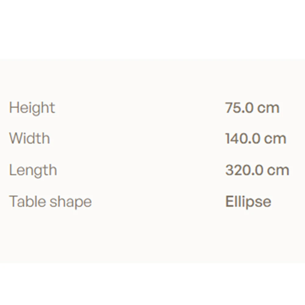 Mesa de comedor Royal Botania Furniz Standard (4)