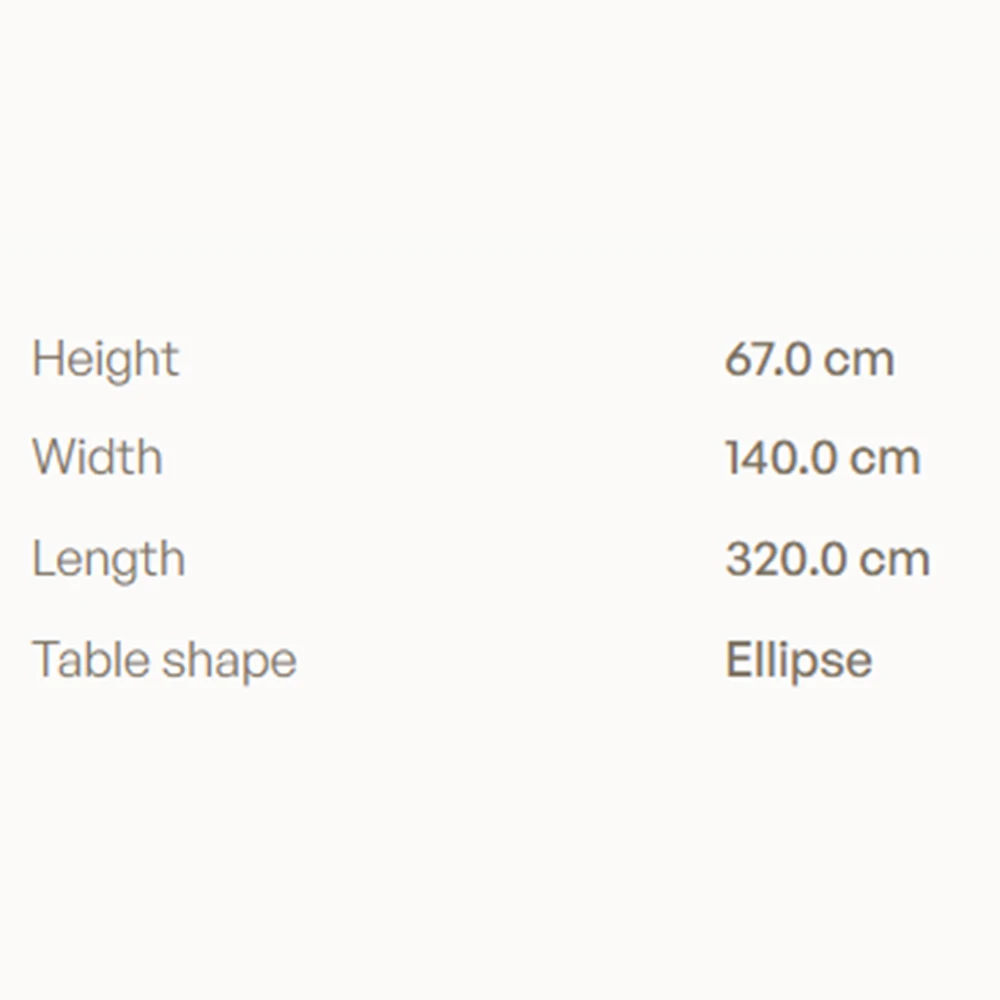 Low Dining Table Royal Botania Styletto ceramic top (2)