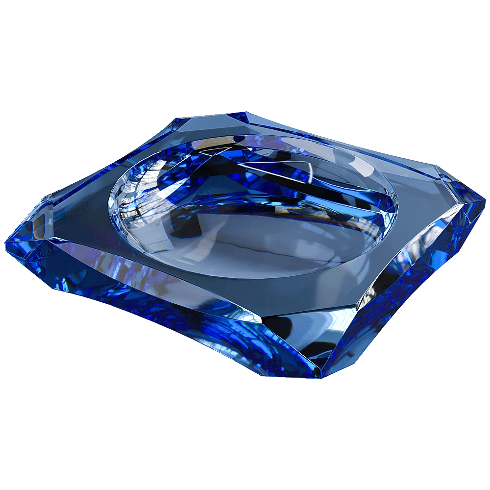 Ashtray Dolvano Blue V2