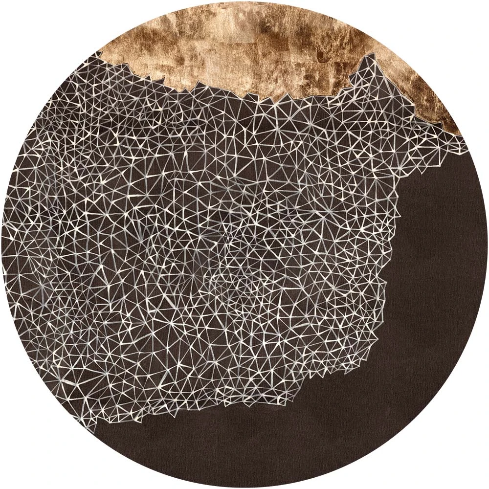 Carta da parati Wall Art Mire circle