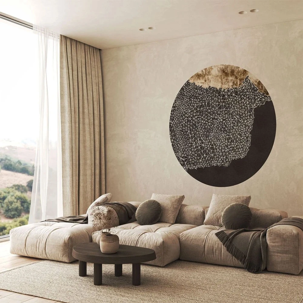 Carta da parati Wall Art Mire circle (2)