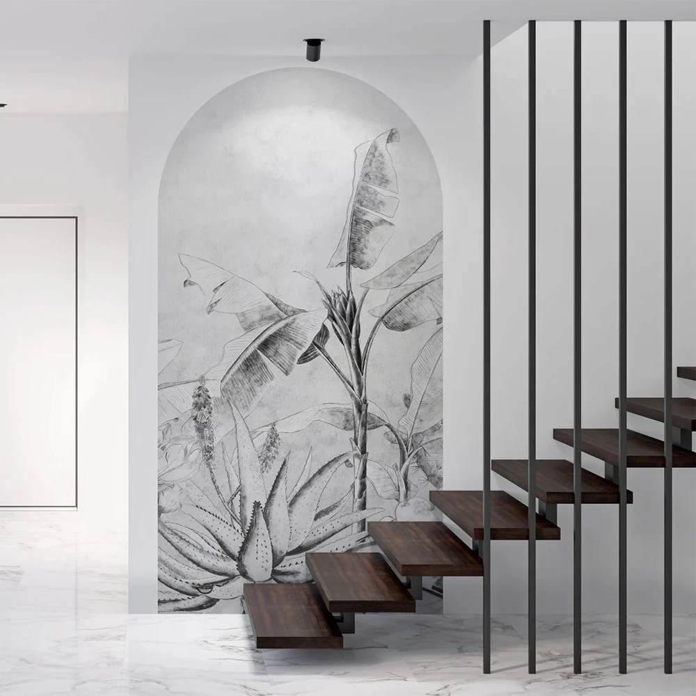 Papel pintado Wall Art Rainforest Sketch arc (2)