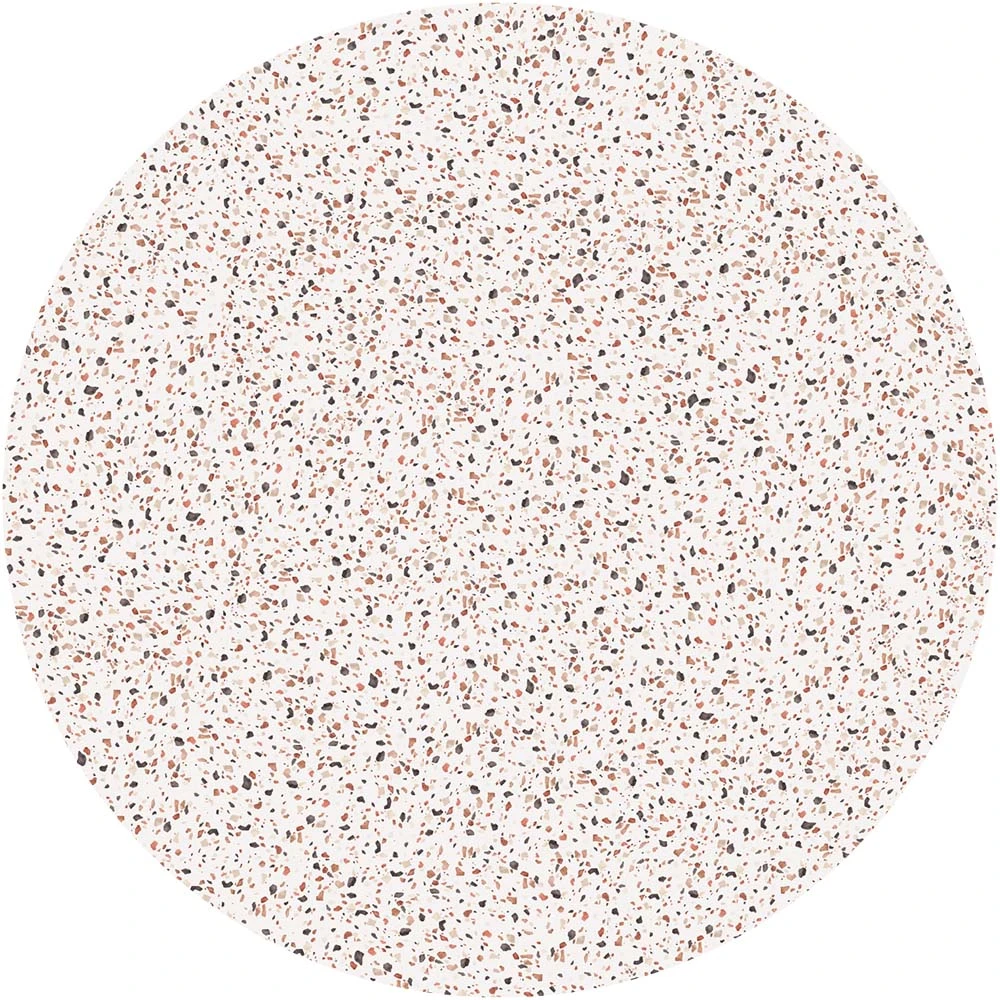 Carta da parati Wall Art Terrazzo Cerchio Ruggine