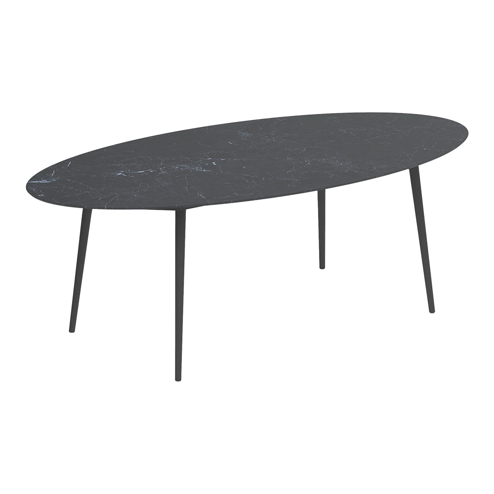 Стол Royal Botania Styletto 250x130 барной высоты с керамической столешницей