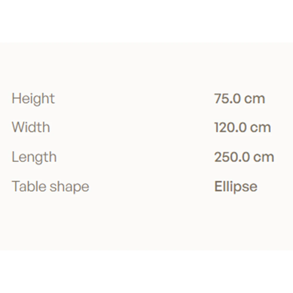 Table Royal Botania Conix Super Ellipse (3)