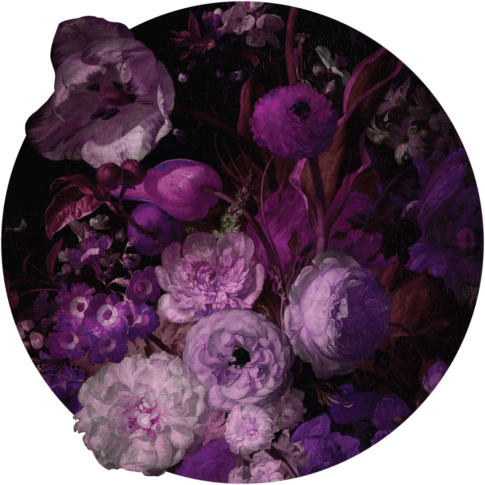 Carta da parati Wall Art Violet Dream circle