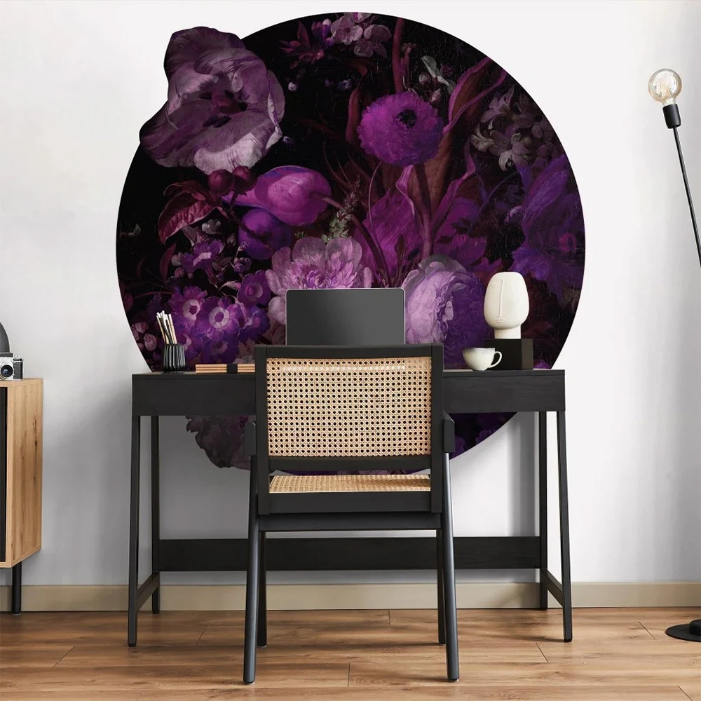 Carta da parati Wall Art Violet Dream circle (2)