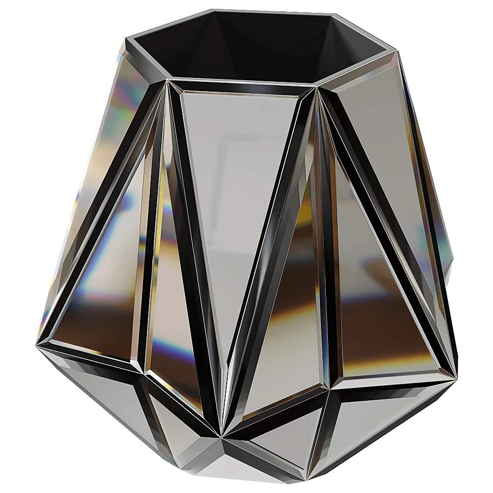 Vase Dolvano Silver (2)