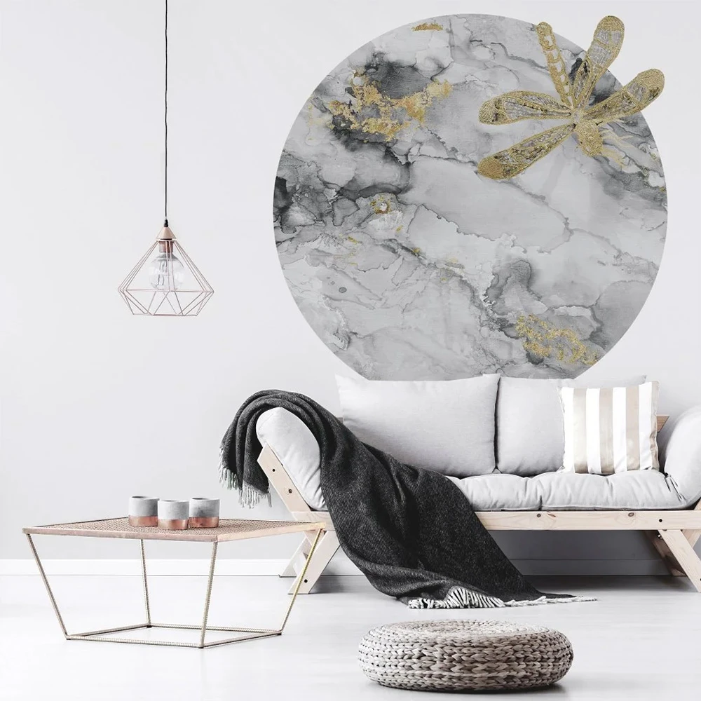 Tapete Wall Art Portafortuna B&W circle (2)
