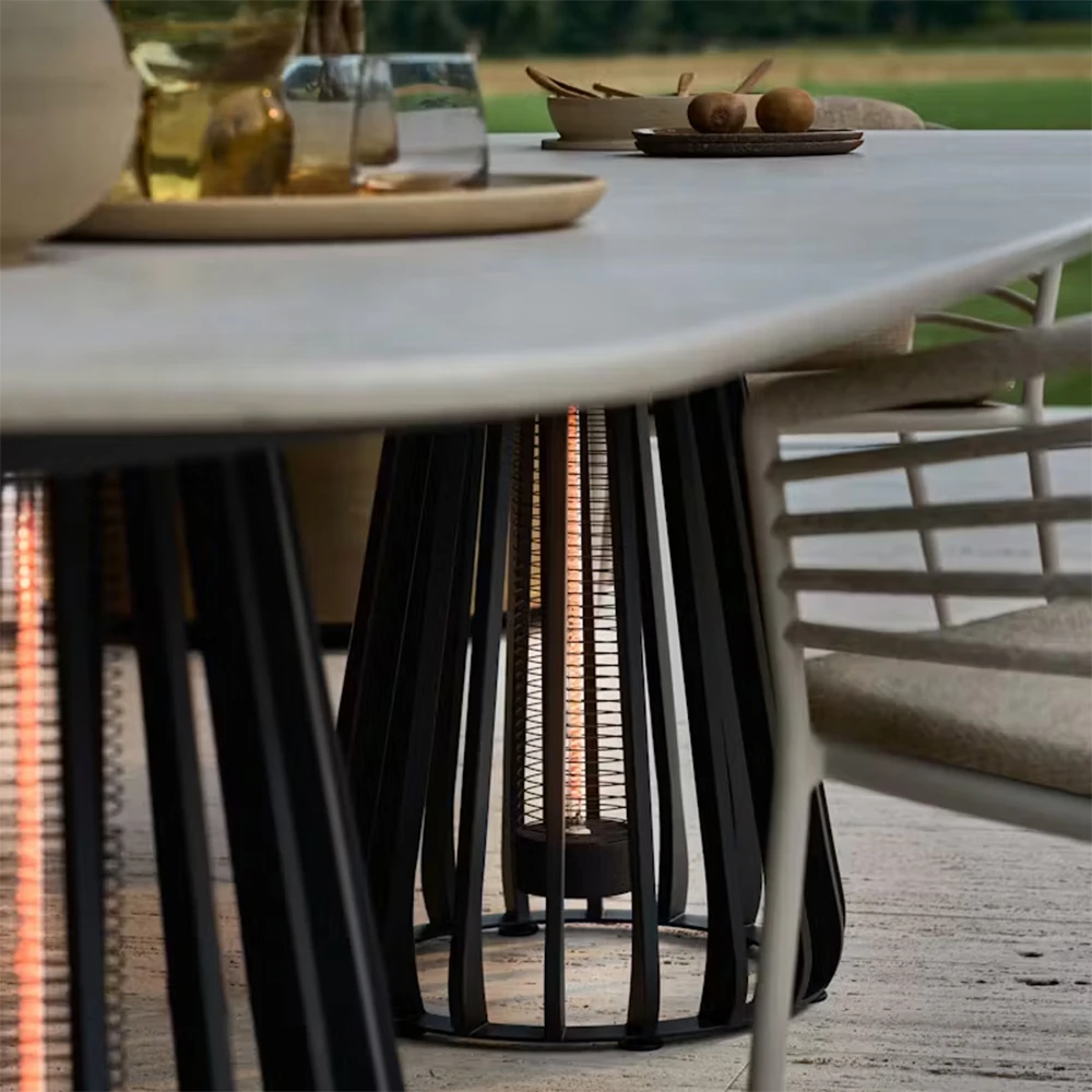 Mesa de comedor Royal Botania Furniz Standard 300x120cm con tapa de cerámica (2)