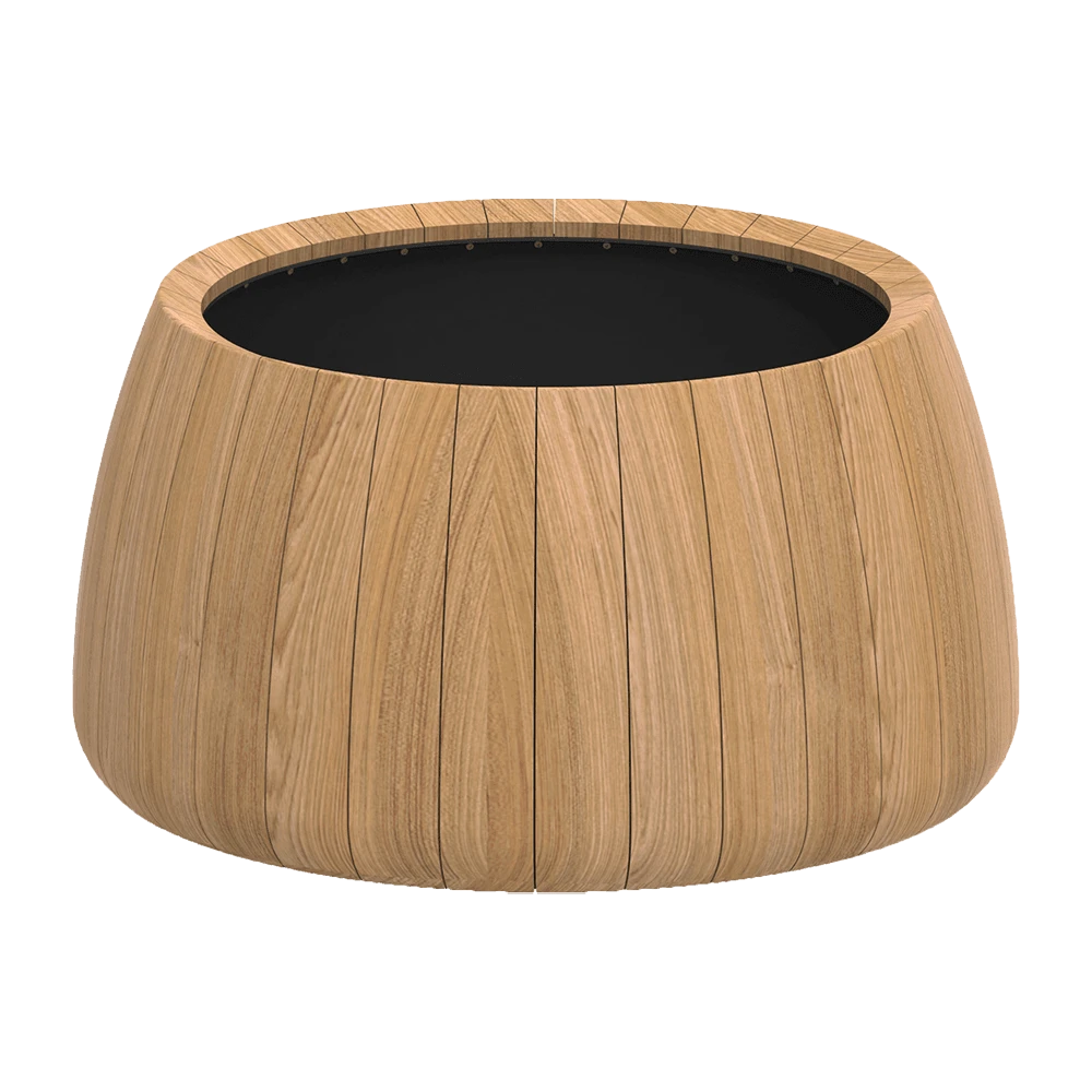 Planter Royal Botania Bariq teak Ø90