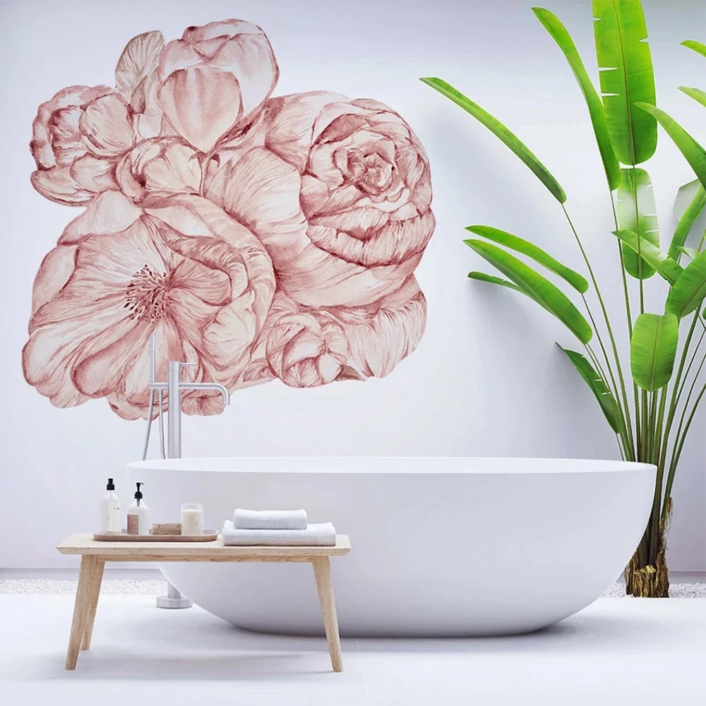 Tapete Wall Art Brassica Pink circle (2)