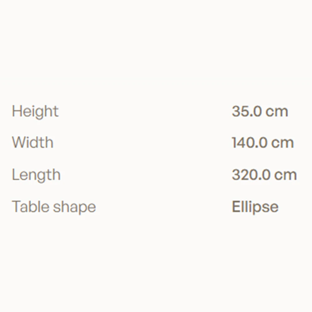 Lounge Table Royal Botania Regaliz 320x140cm With Round Teak Legs Ceramic Top (2)