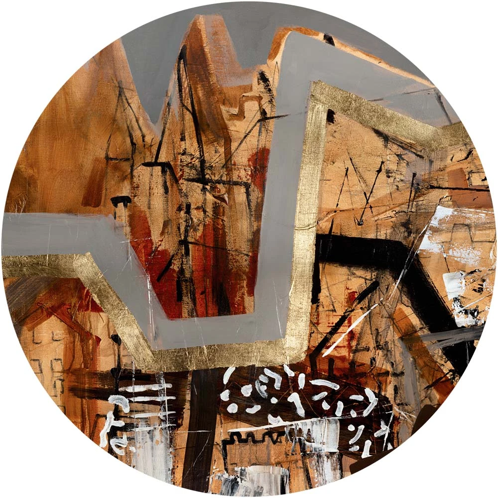 Carta da parati Wall Art Figaro circle