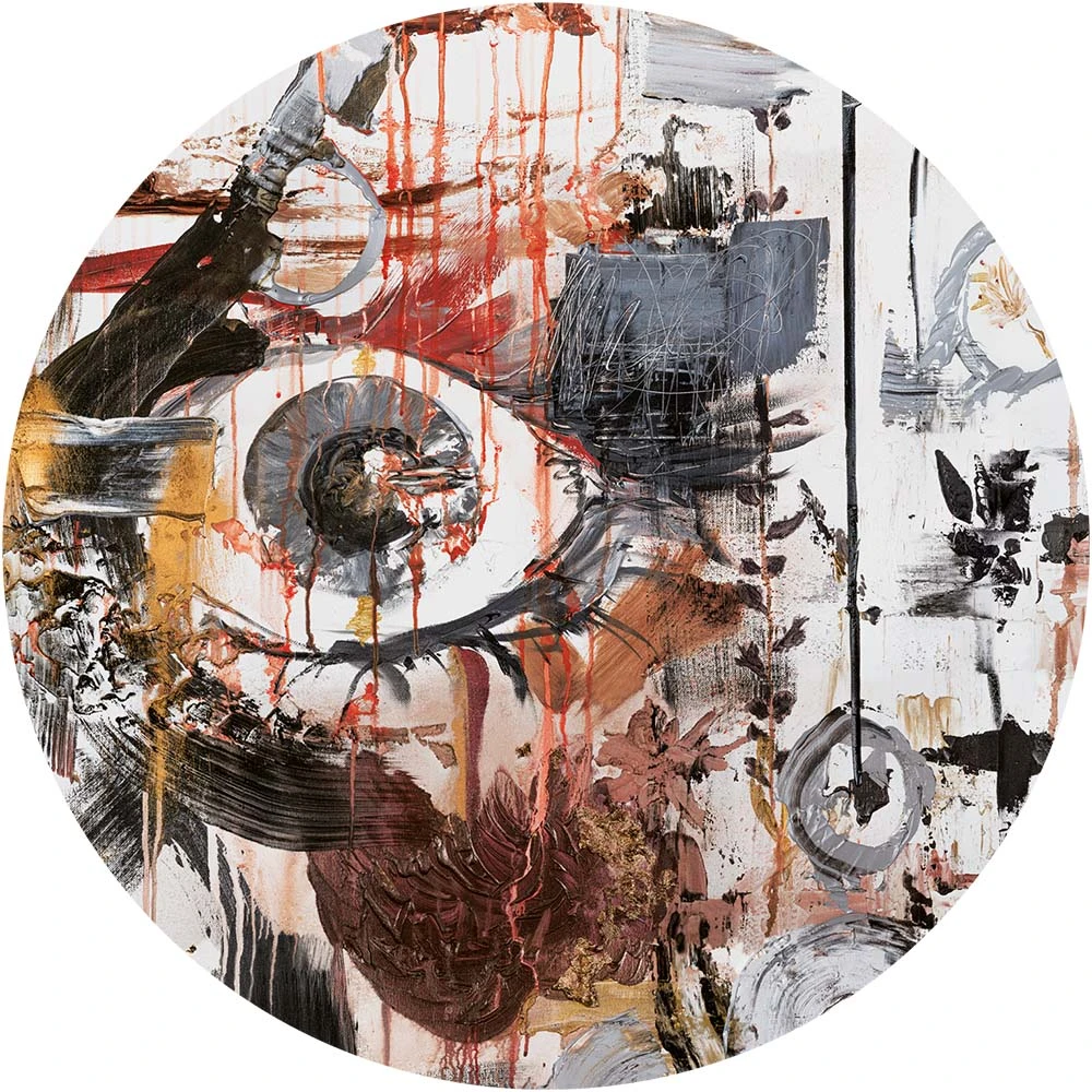 Papel pintado Wall Art Madness circle