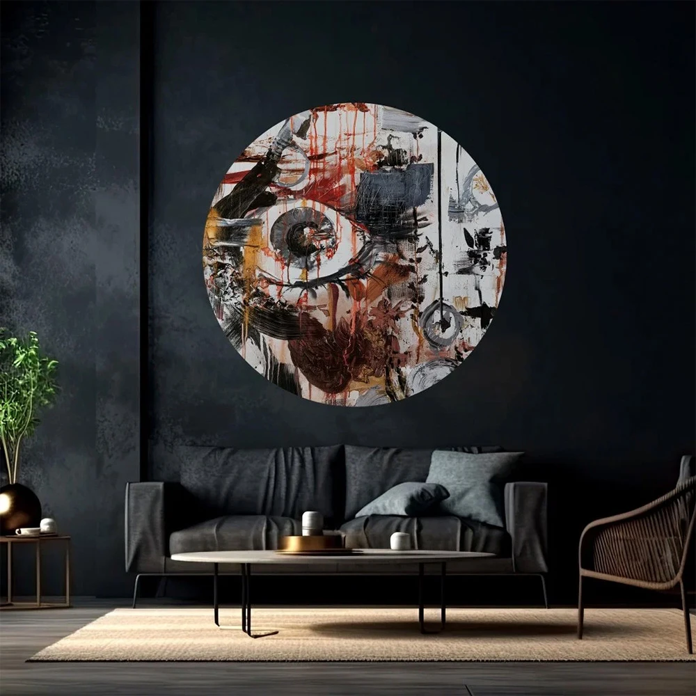 Papel pintado Wall Art Madness circle (2)