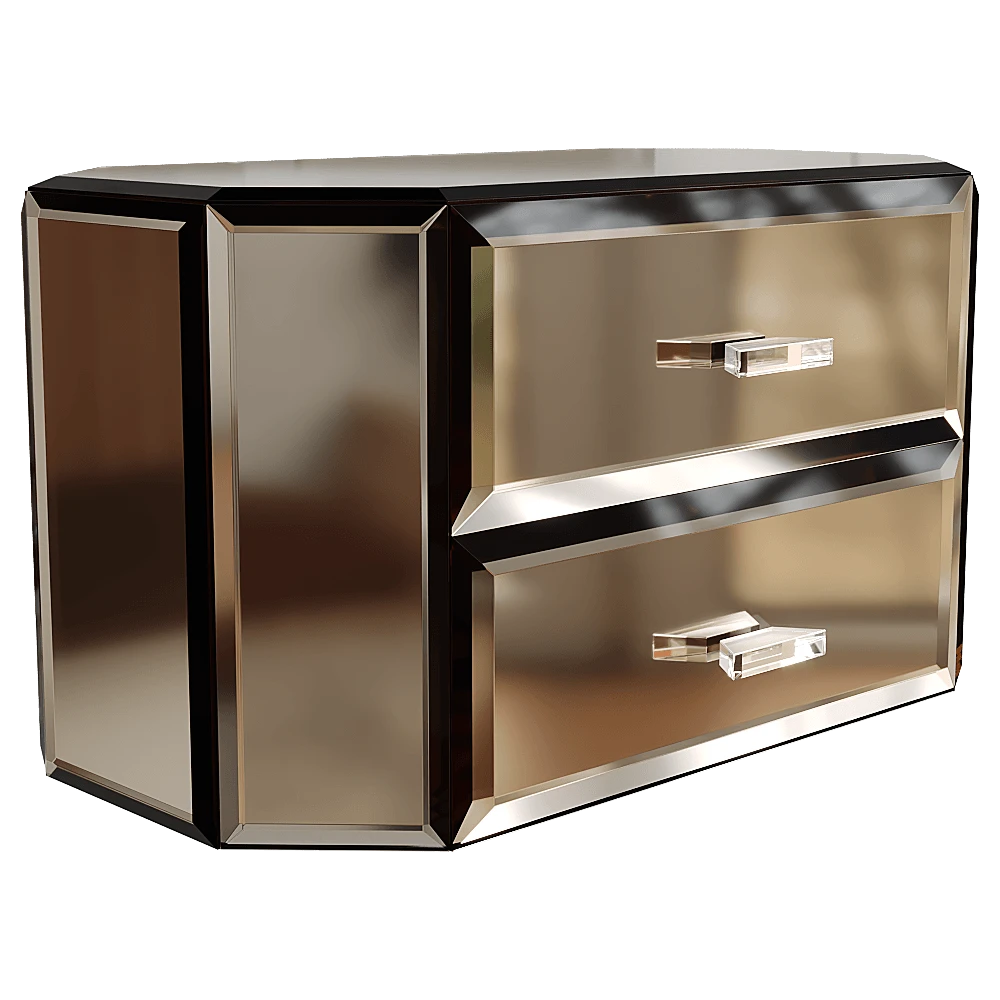 Jewelry Box Dolvano Medium Size Brown