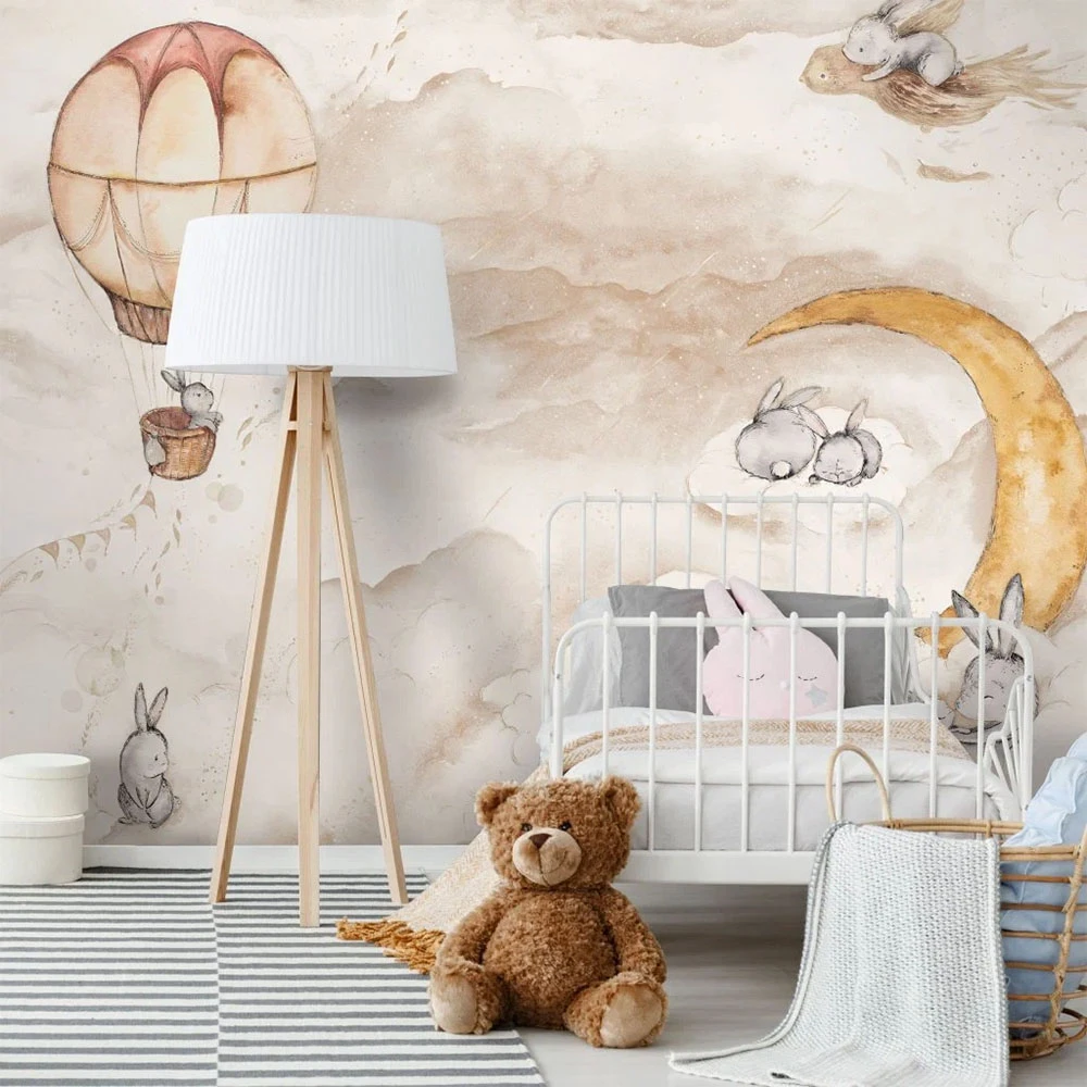 壁纸 Wall Art Moonie Beige (2)