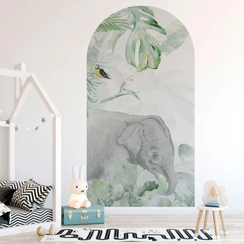 Papier peint Wall Art Jungle Vivid arc (2)