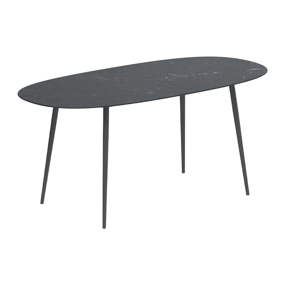Բարի սեղան Royal Botania Styletto Super Ellipse