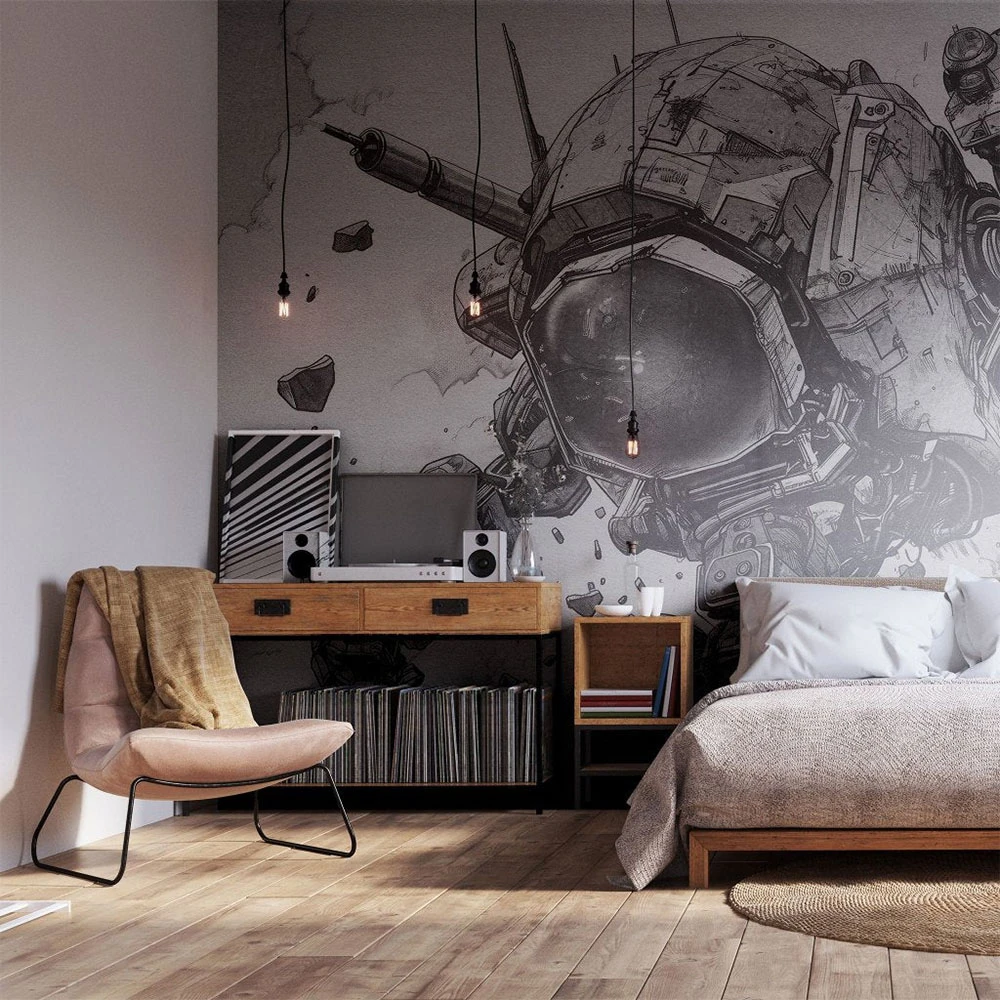Wallpaper Wall Art Mecha | Buy or Download Texture for Free