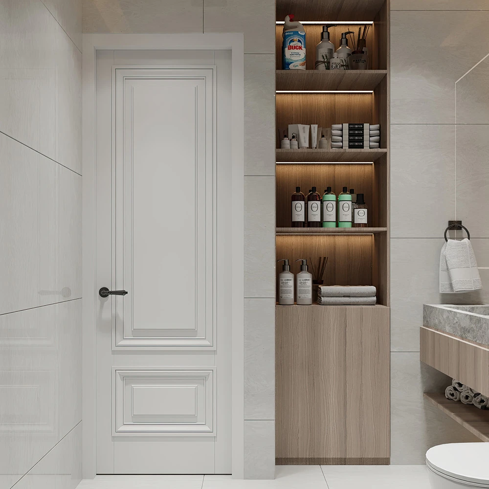 Modern Bathroom Interior 3D Scene (7)