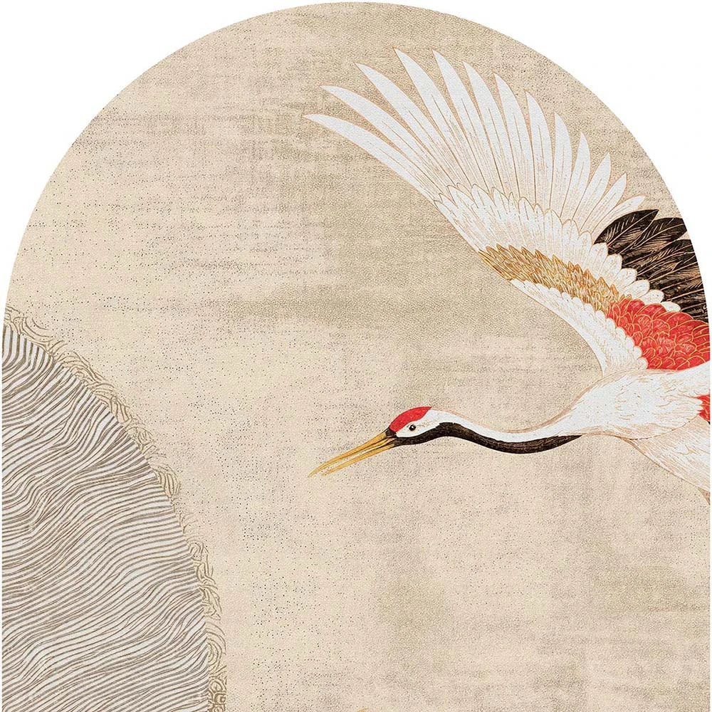 Papier peint Wall Art Modern Tsuru arc