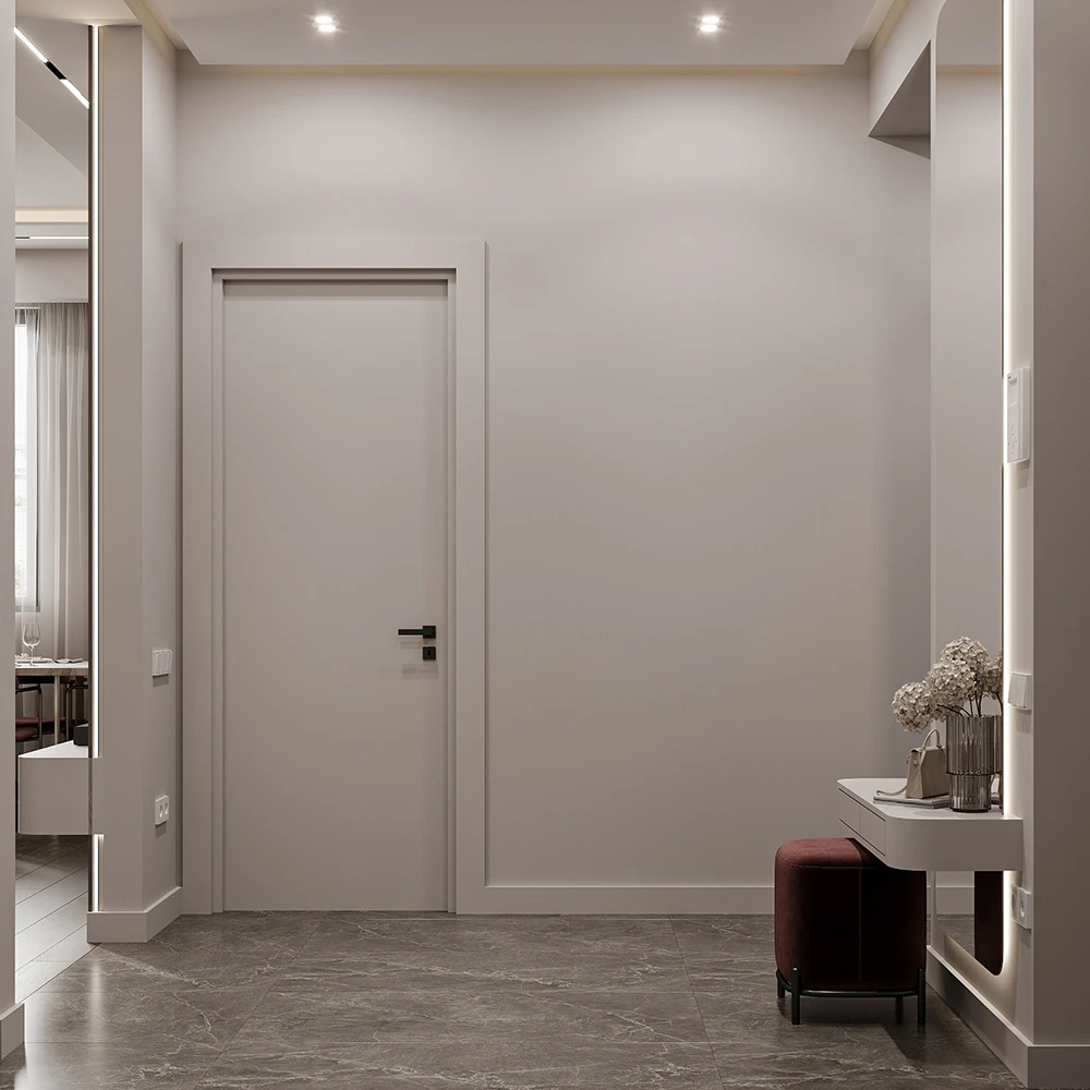 Modern Open Plan Interior Living 3D Scene (4)