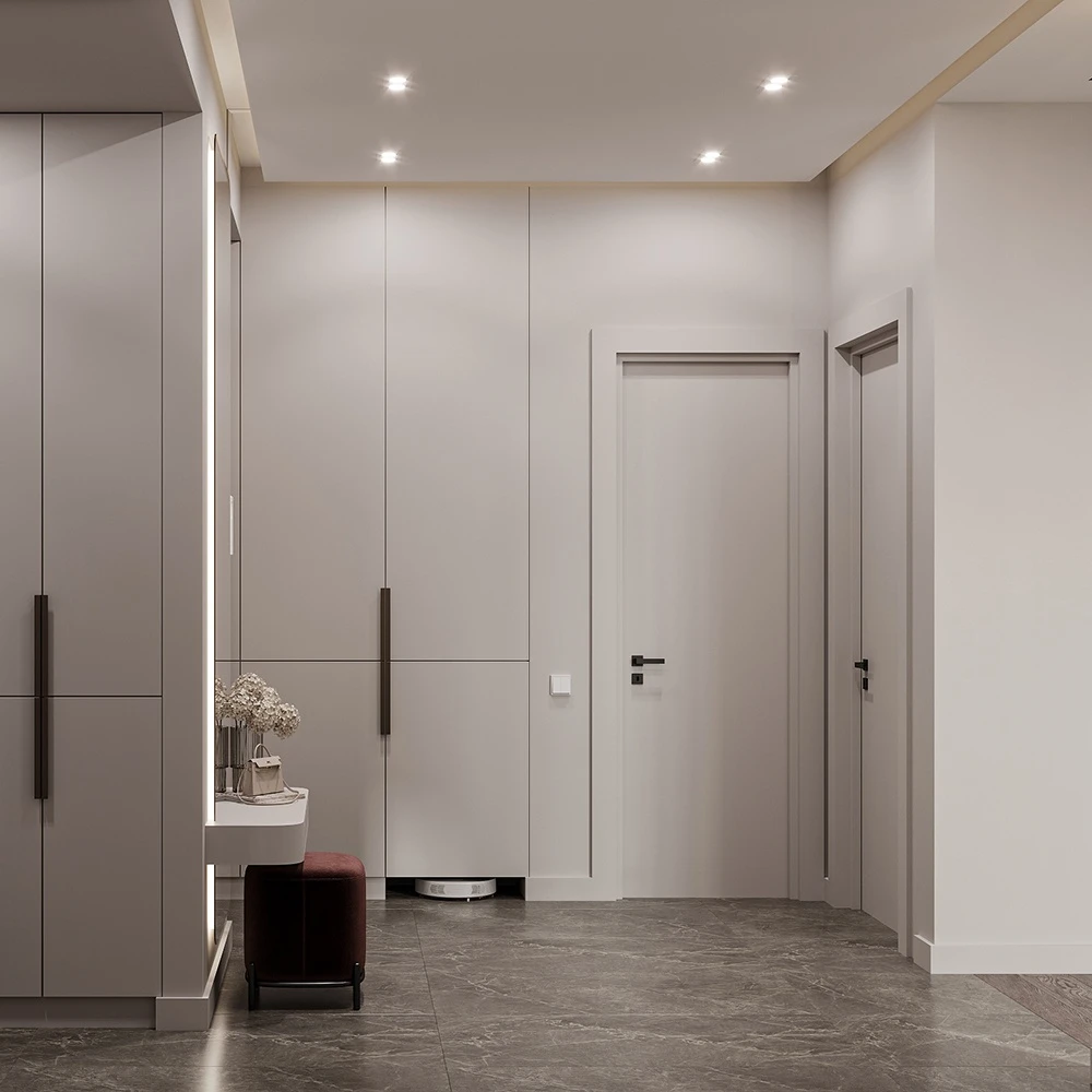 Modern Open Plan Interior Living 3D Scene (5)
